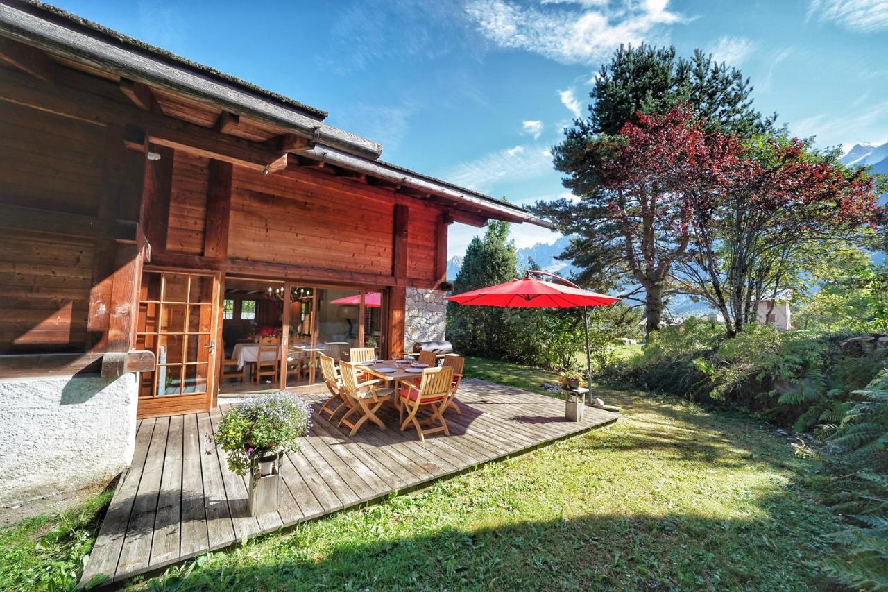Villa Thendia Montblanc Les Houches Exterior foto